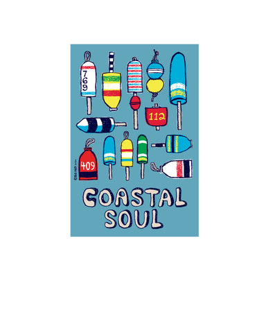 Coastal Soul Sailboat Sticker