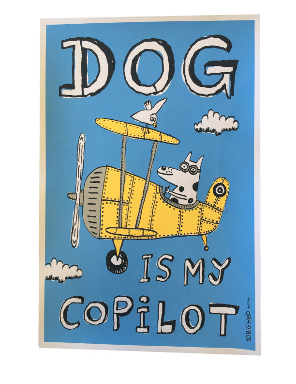 Dog Is My Co-Pilot Poster