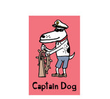 Captain Dog Sticker