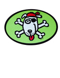 Pirate Dog Sticker